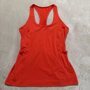 Fabletics Bright Red Racerback Tank